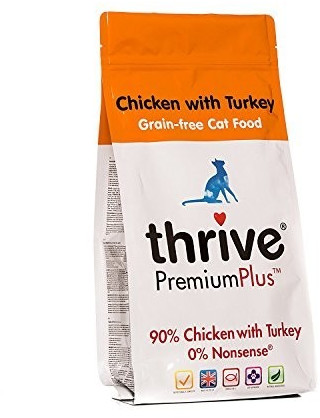 Photos - Cat Food THRIVE Petproject  Pet Foods Premium Plus Chicken&Turkey 1.5kg 