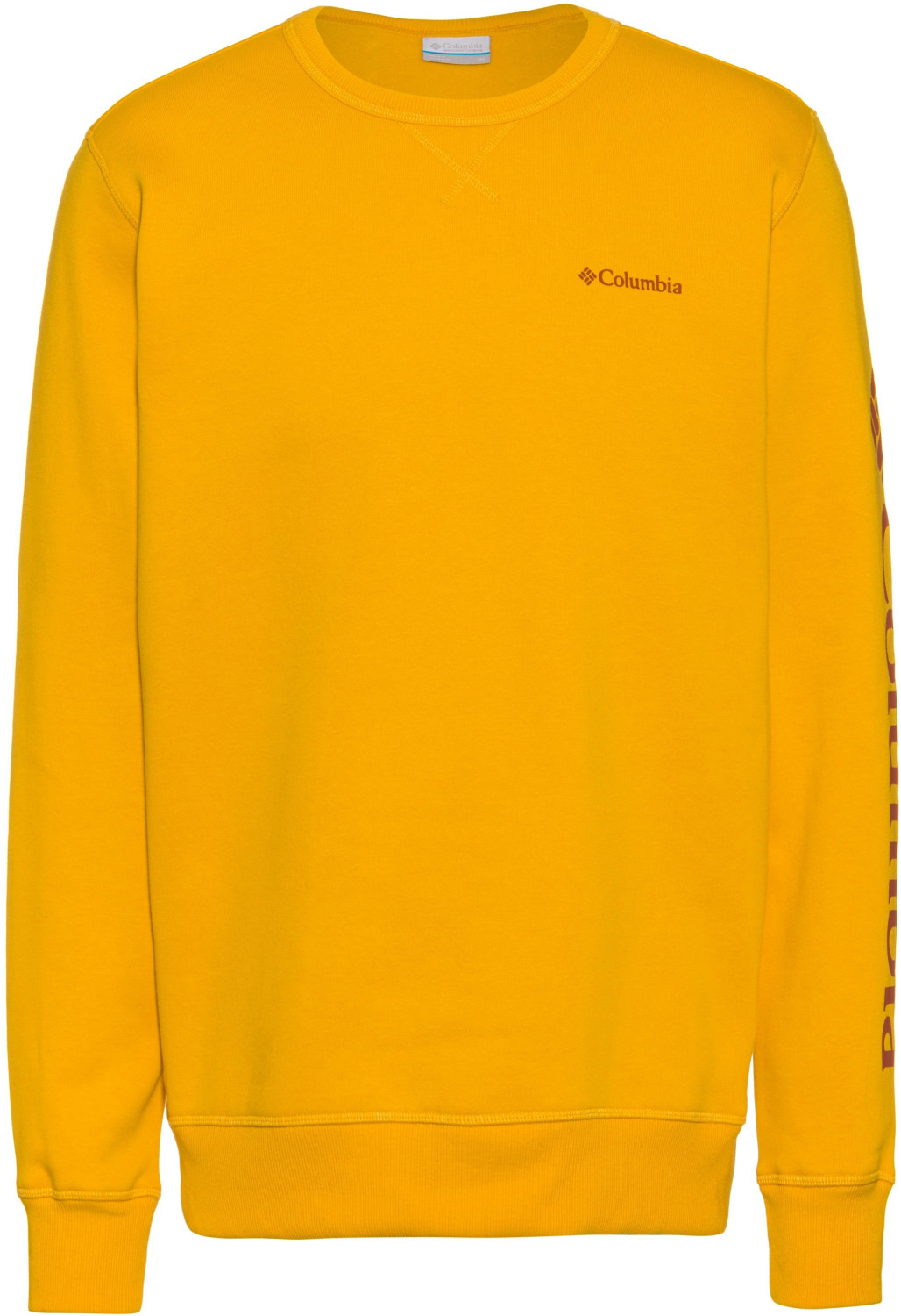 Columbia Logo  Sweatshirt (1884931-790) bright gold-carnelian red
