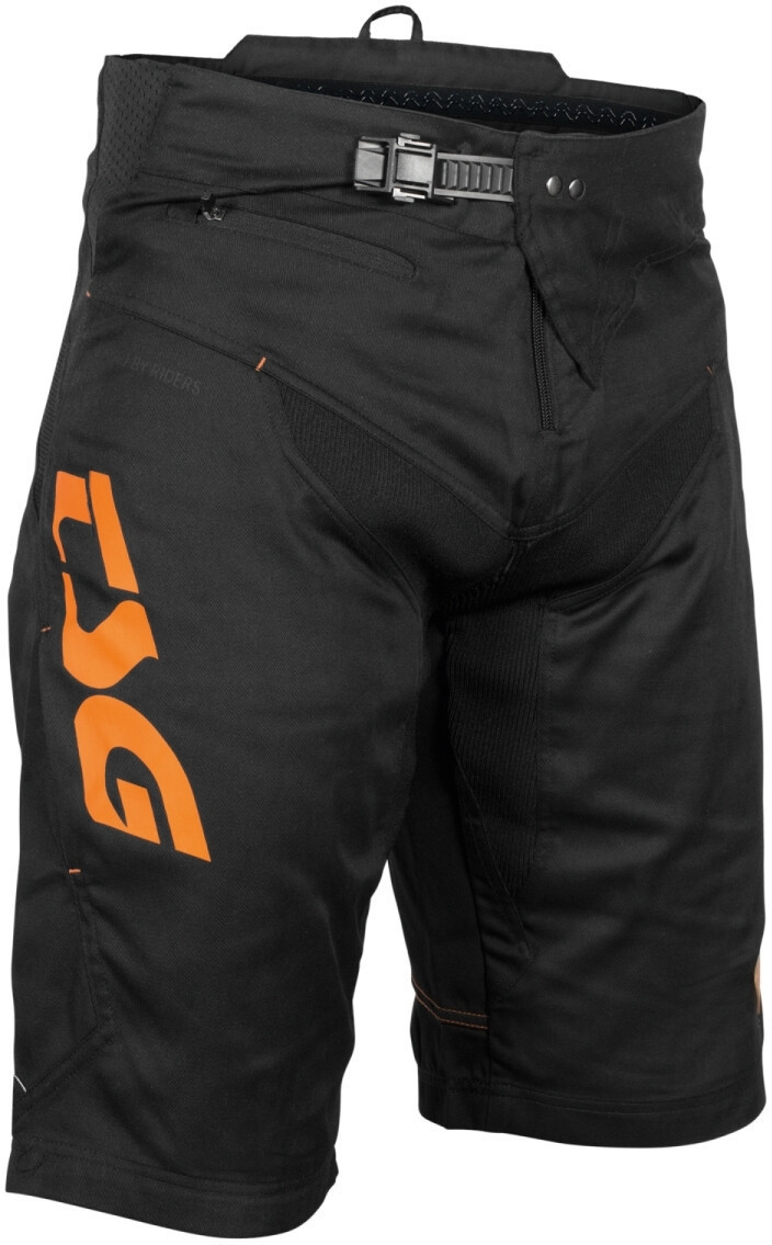 TSG AK4 Shorts black/orange