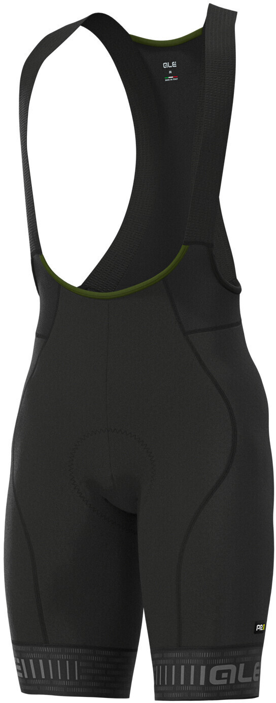 Alé Cycling Graphics PRR Green Road Bike Shorts Men black/charcoal grey