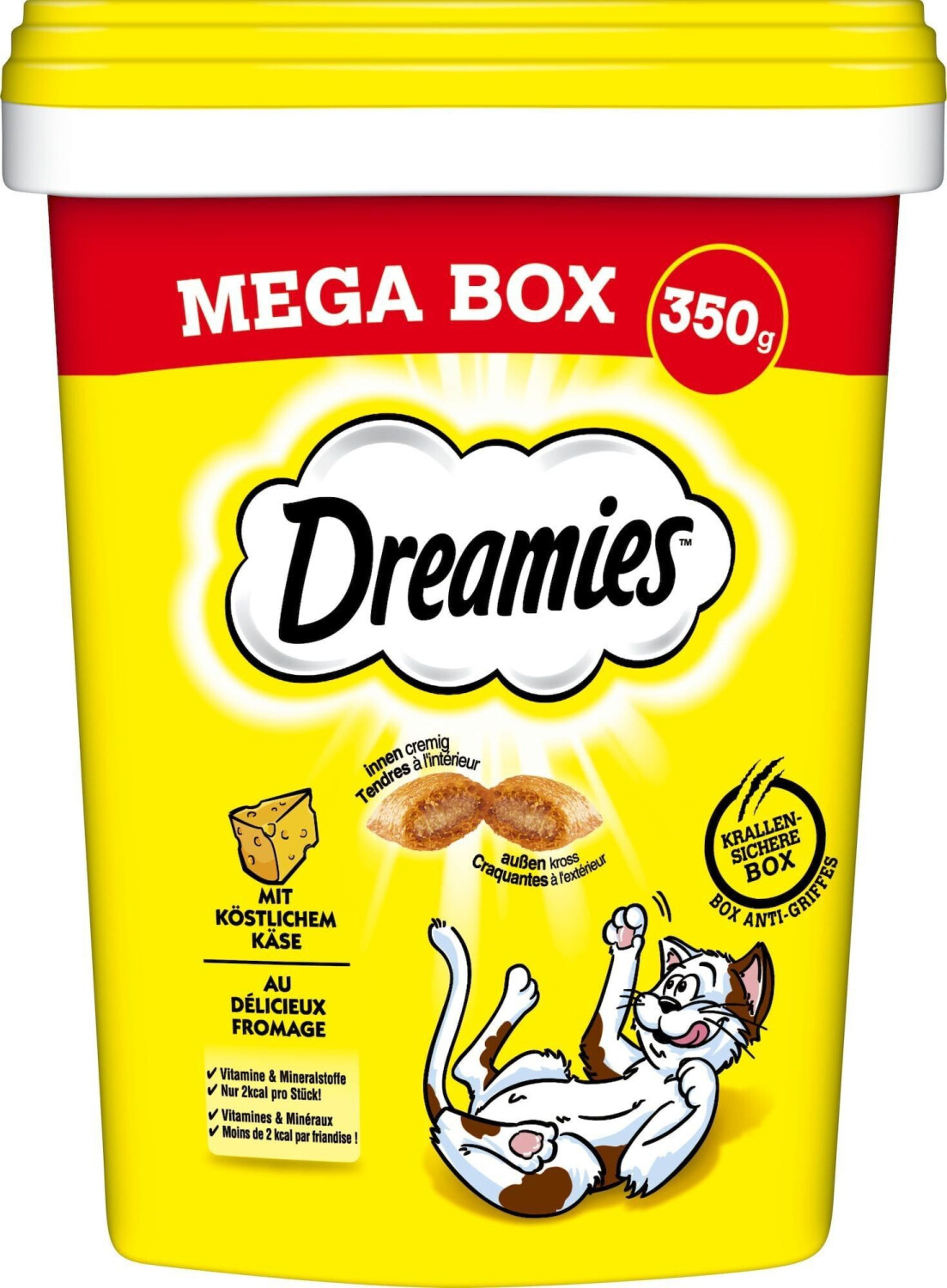 Dreamies Friandises pour chat Mega Box with Cheese 350g Dreamies Friandises pour chat Mega Box with Cheese 350g