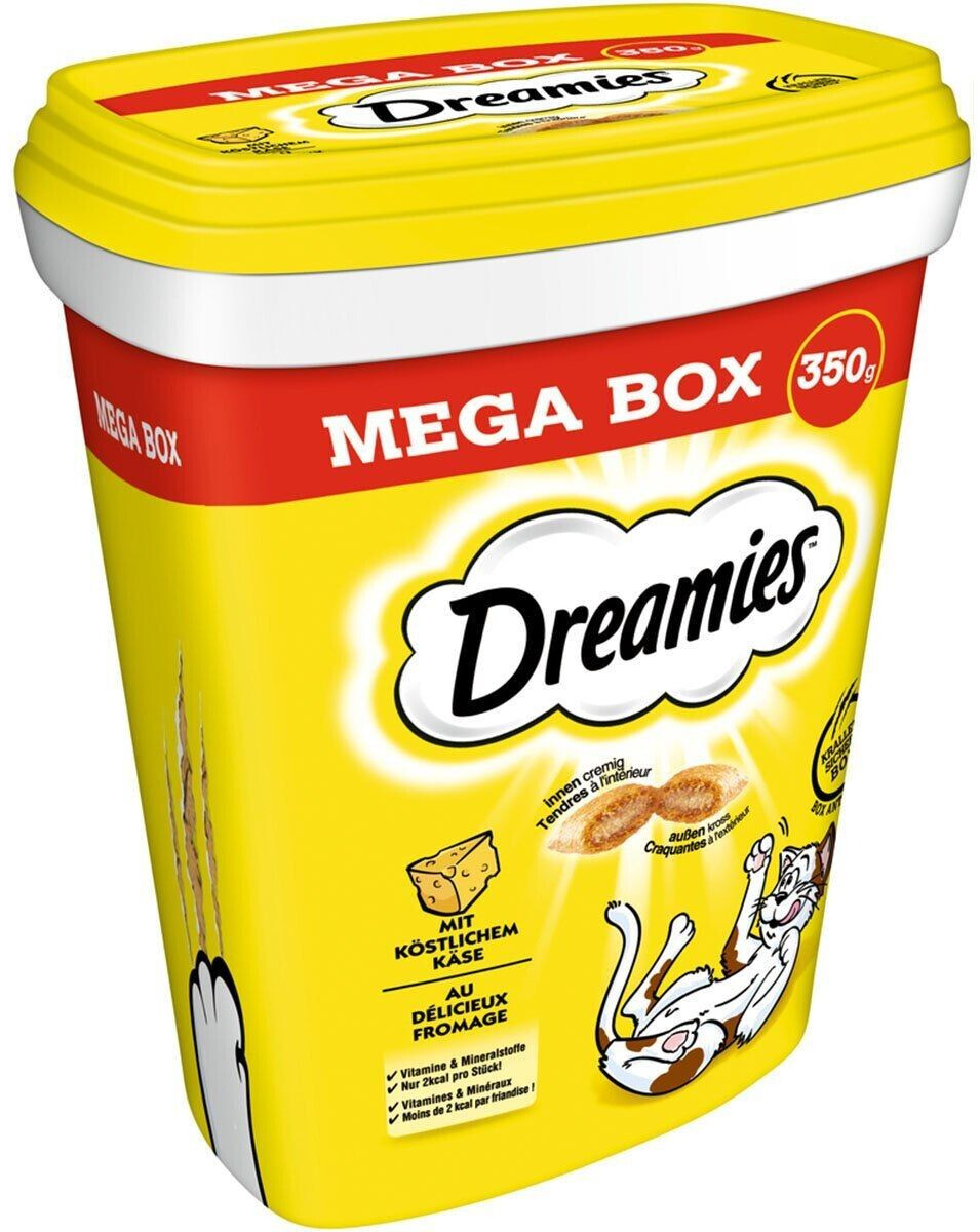 Dreamies Friandises pour chat Mega Box with Cheese 350g Dreamies Friandises pour chat Mega Box with Cheese 350g