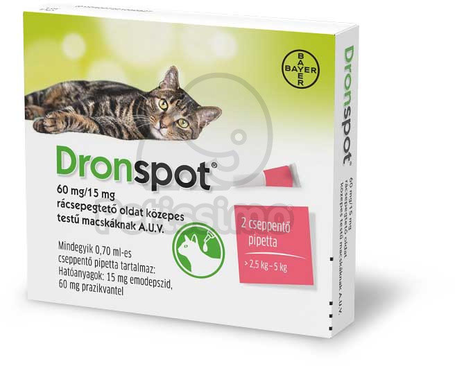 Dronspot spot on für mittelgroße Katzen 2x0,7 ml ab 15,11 € (Juni 2021
