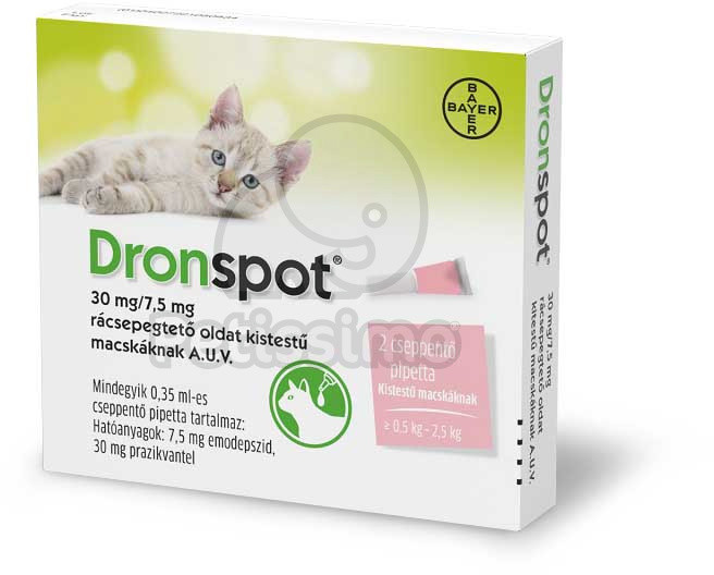 Dronspot spot on for small cats (0,5-2kg) 2x0,35ml