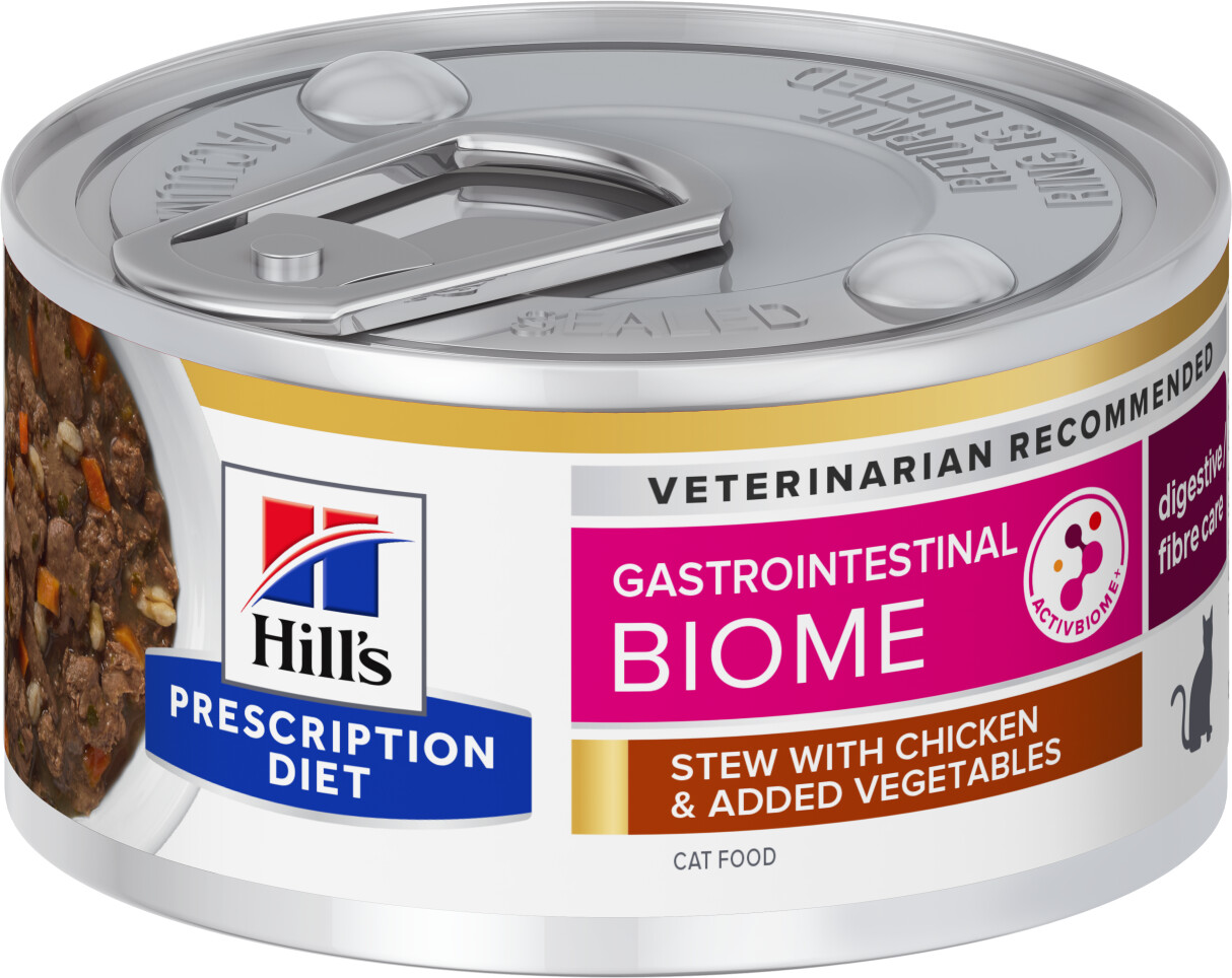 Hill's Prescription Diet Gastrointestinal Biome stew with Chicken and vegetables wet food 82g