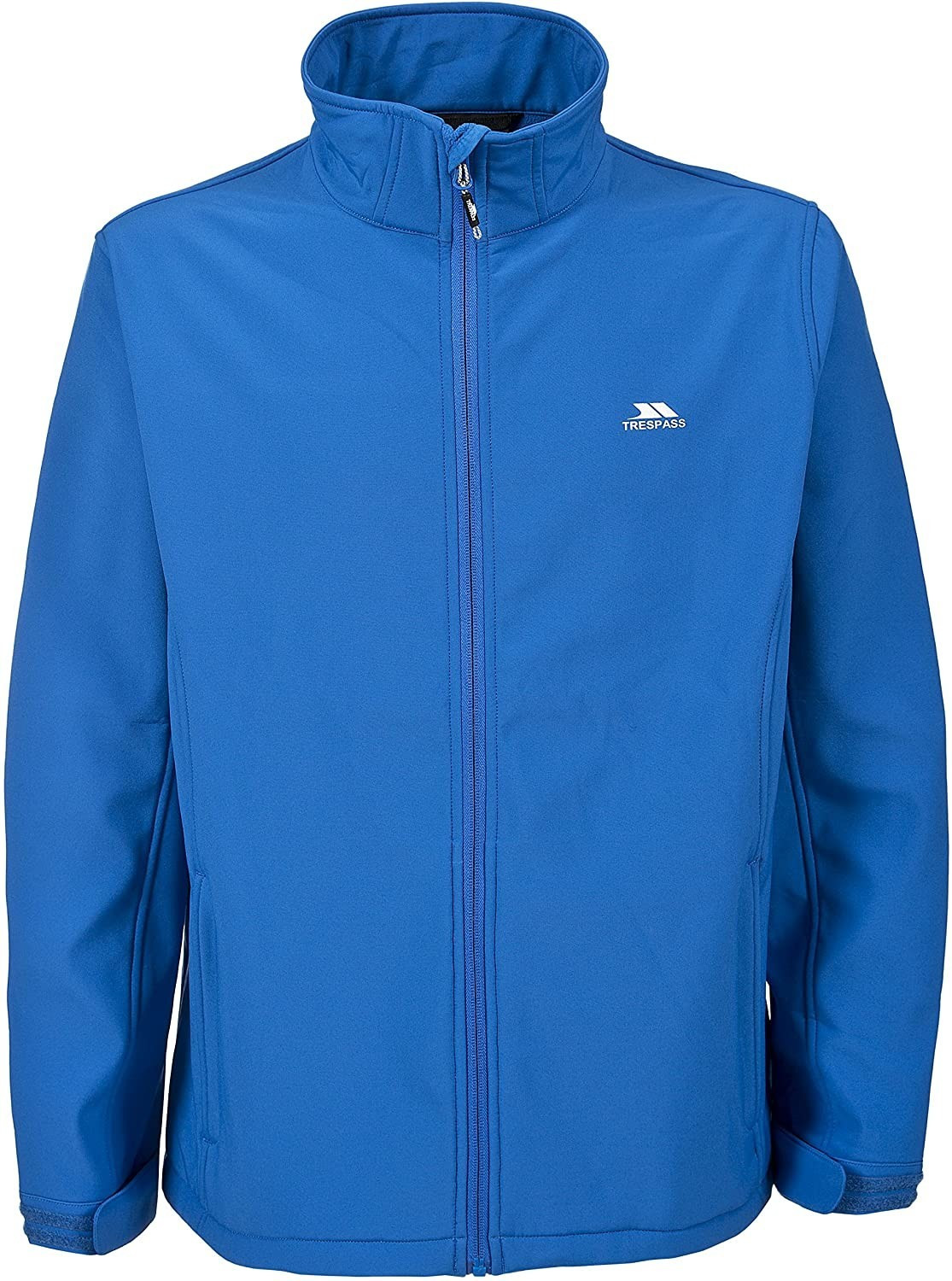 Trespass Men's Vander Waterproof Softshell Jacket bright blue