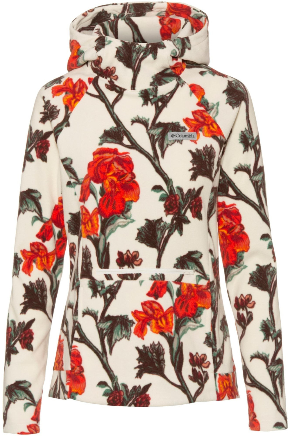 Columbia Ali Peak Fleecehoodie chalk botanica print (1905682-191)
