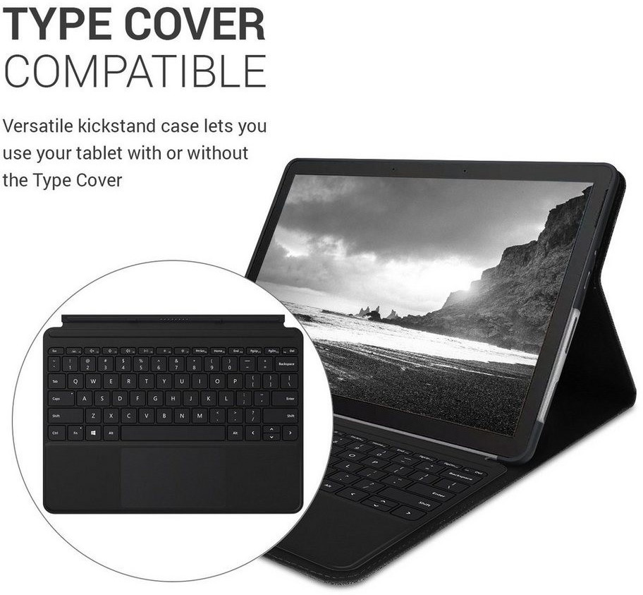 FTRONGRT Hülle Für Microsoft Surface Go 1/2/3 – Ultradünn, Mit Standfunktion, Sternenhimmel