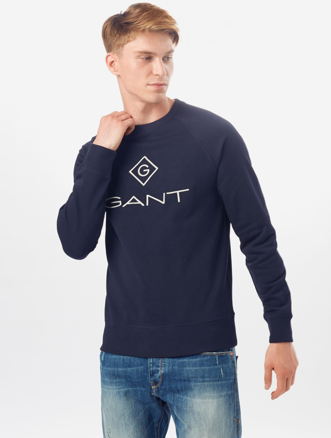 GANT Logo Sweatshirt € | evening ( bei blue ab 2046062-433) Preisvergleich 64,94