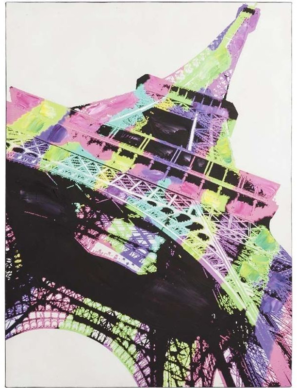 Kokoon Design Toile imprimée rainbow