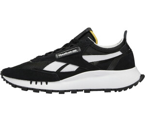 Reebok classic leather sale noir et blanche