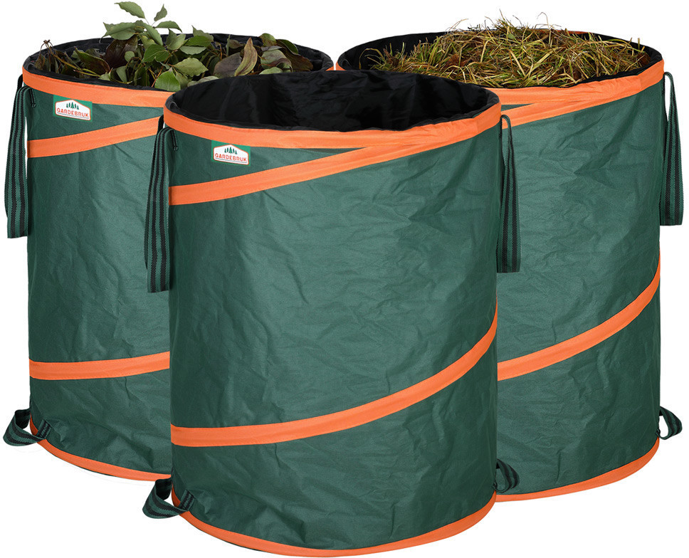 Deuba Pop-up leaf sack L 3-pack