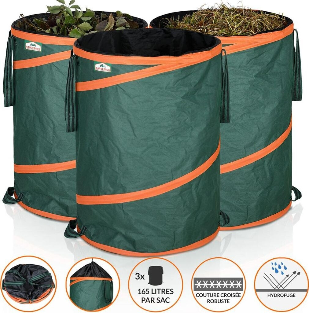 Deuba Deuba Popup leaf sack XL 3-pack - view 8