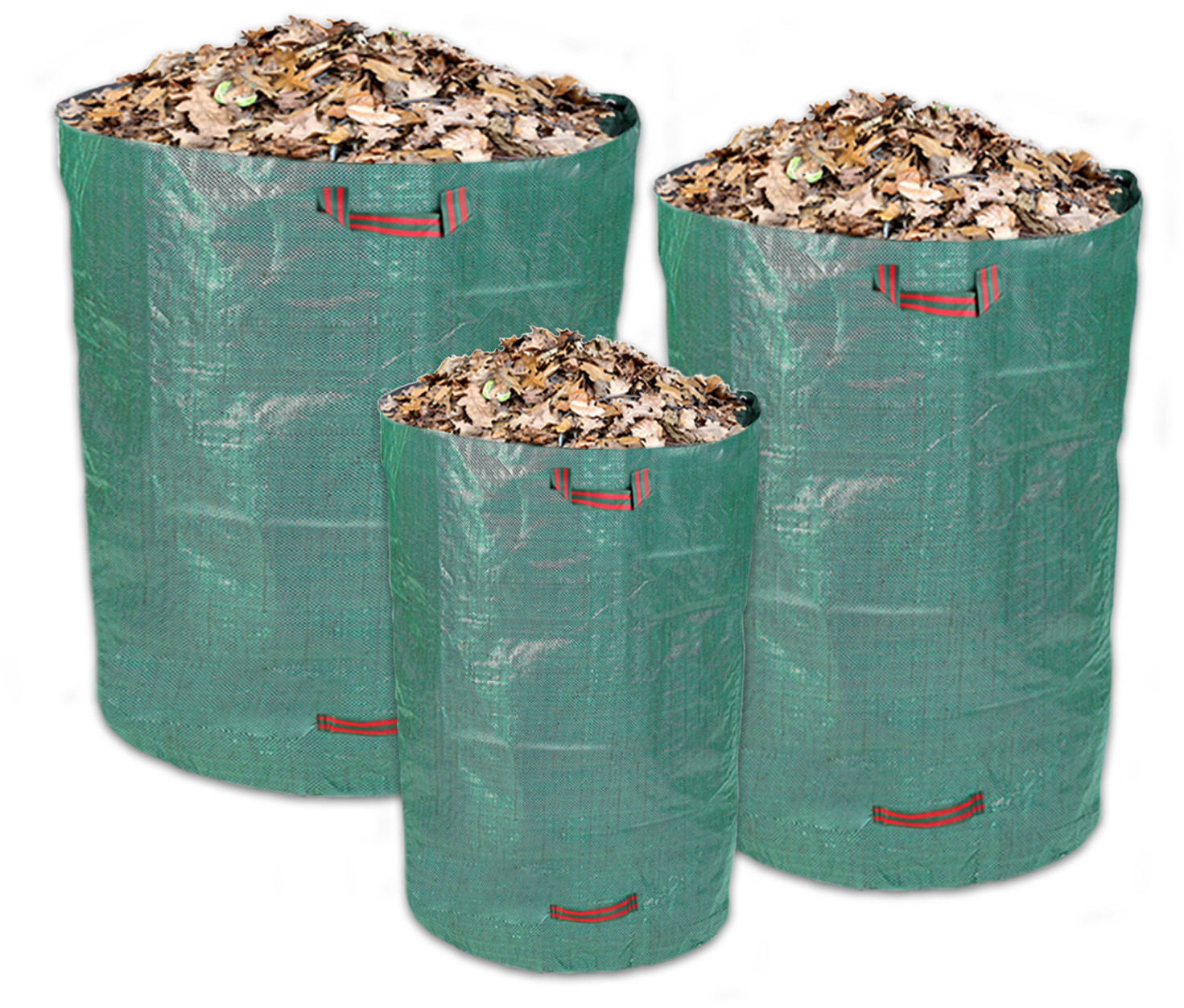 Schramm Garden bags 160L / 300L / 500L 3pcs. Green