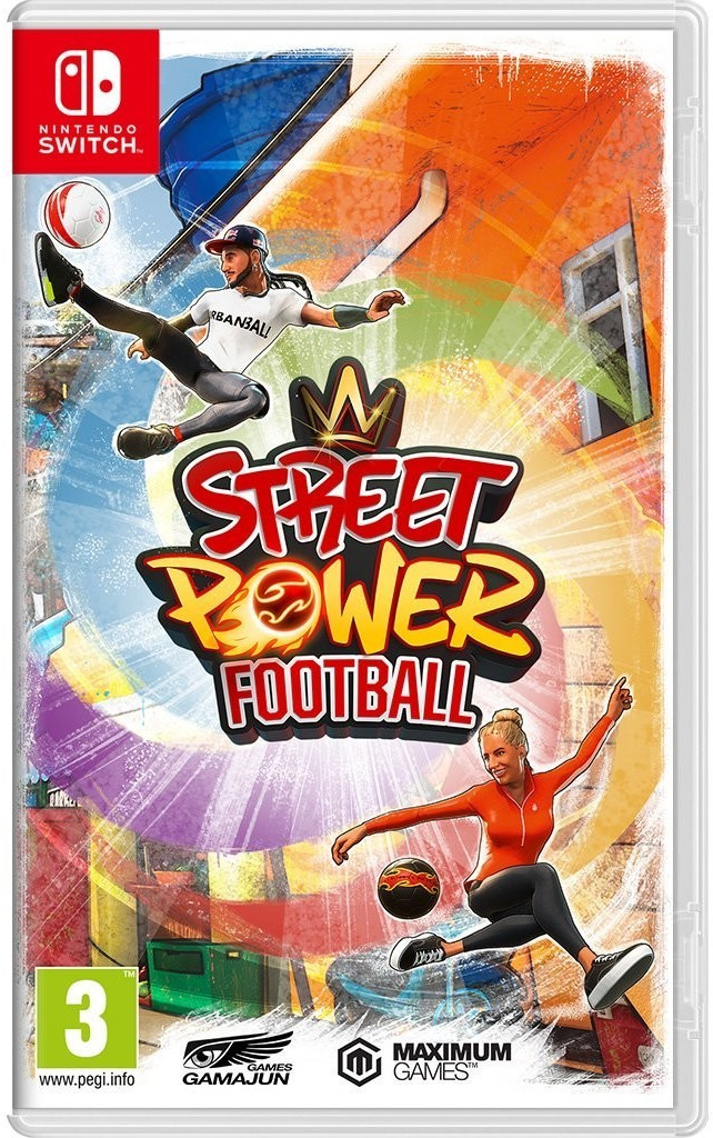Photos - Game Maximum Astragon Street Power Football  (Switch)