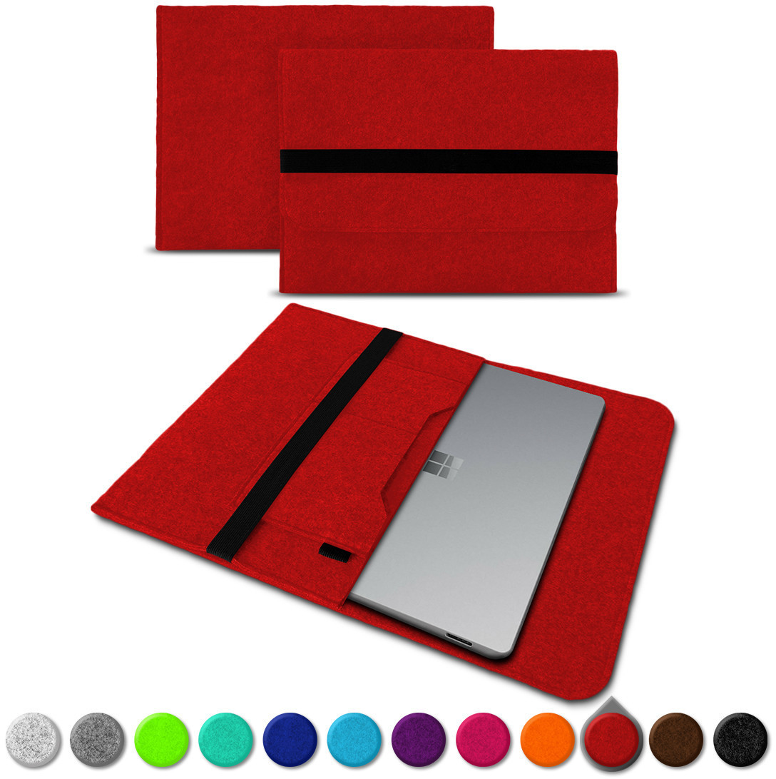 UC-Express Filzhülle Für Microsoft Surface Book 13.5 Zoll - Schutztasche Mit Innentaschen