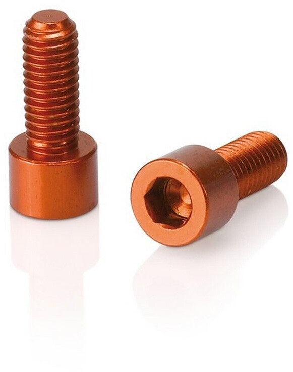 XLC Socket Head Screw Bc X02 5 x 17 mm Orange / 2 Pieces