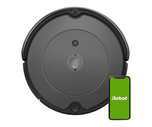 Irobot Roomba 697 Aspiradora Robotizada Sin Bolsa Negro, Gris 0,6