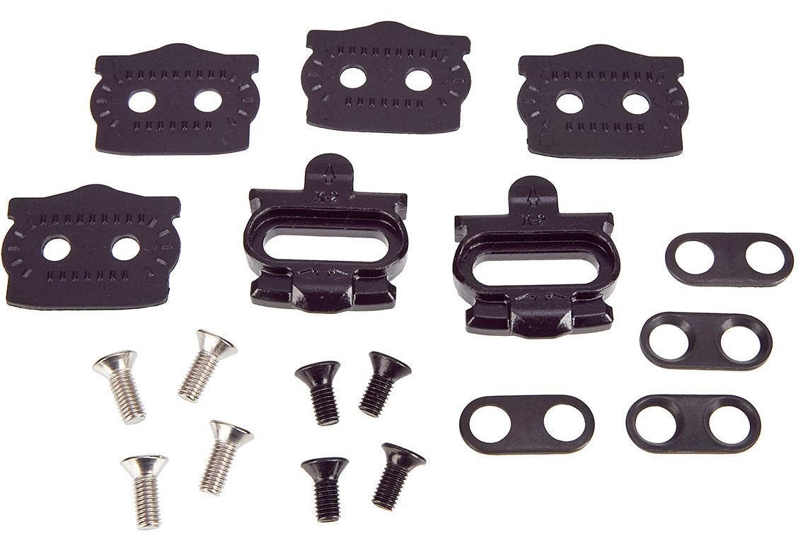 Ht-Components X2 Cleat Set 4,5° Floating black