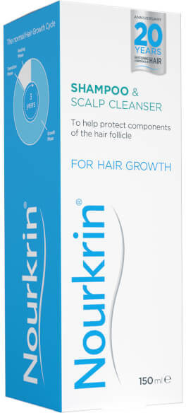Photos - Hair Product Nourkrin Nourkrin Shampoo and Scalp Cleanser (100 ml)