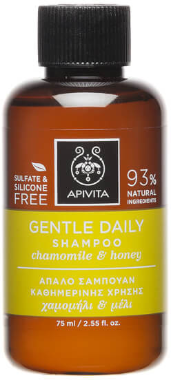 Apivita Holistic Hair Care Mini Gentle Daily Shampoo - German Chamomile & Honey (75 ml)
