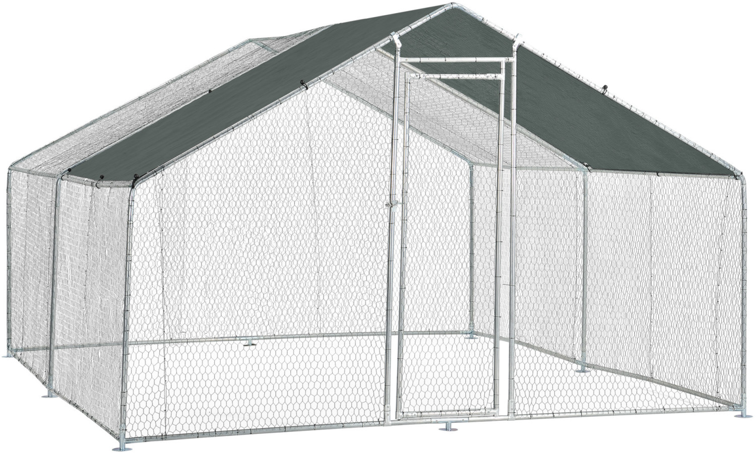 Pro-Tec Enclos extérieur 3 x 4 x 2 m