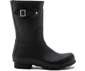 Hunter black rain boots size 8 top
