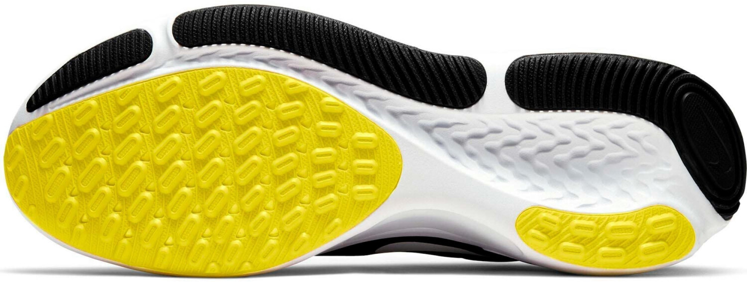 nike react miler black yellow