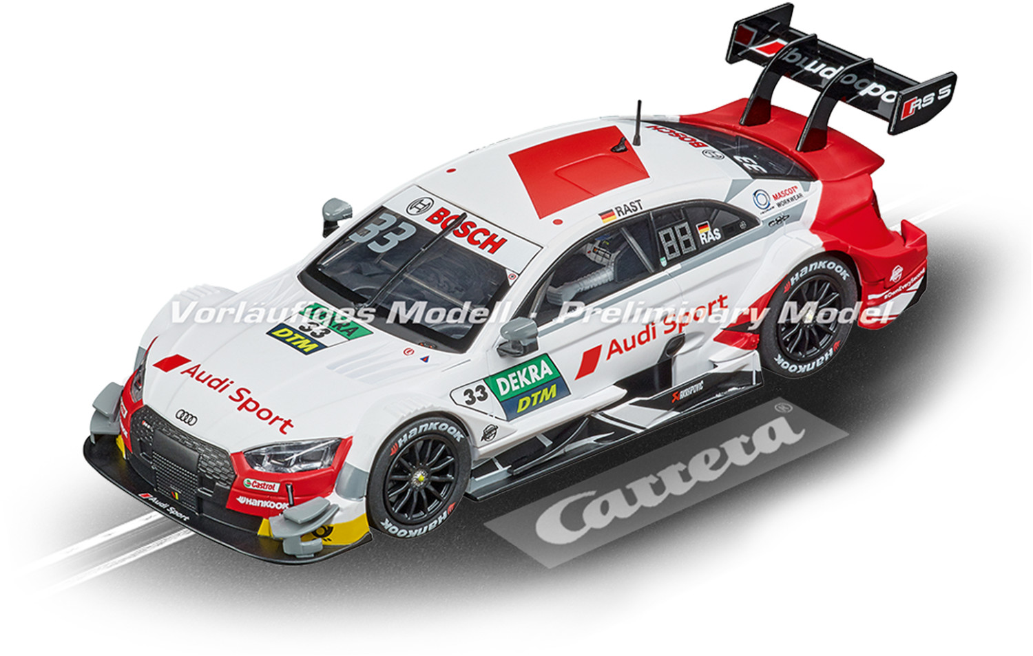 Carrera RC Audi RS 5 DTM R.Rast, No.33, Rennwagen