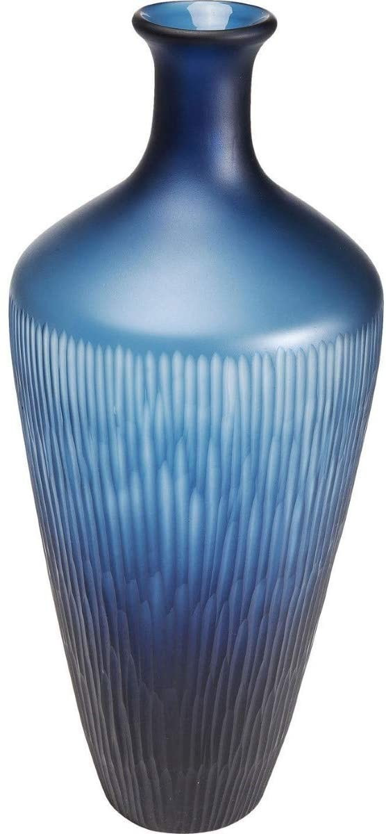 KARE Vase design bleu