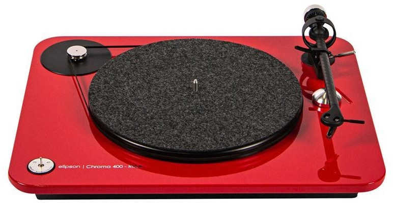 Elipson Chroma 400 RIAA BT rouge laqué