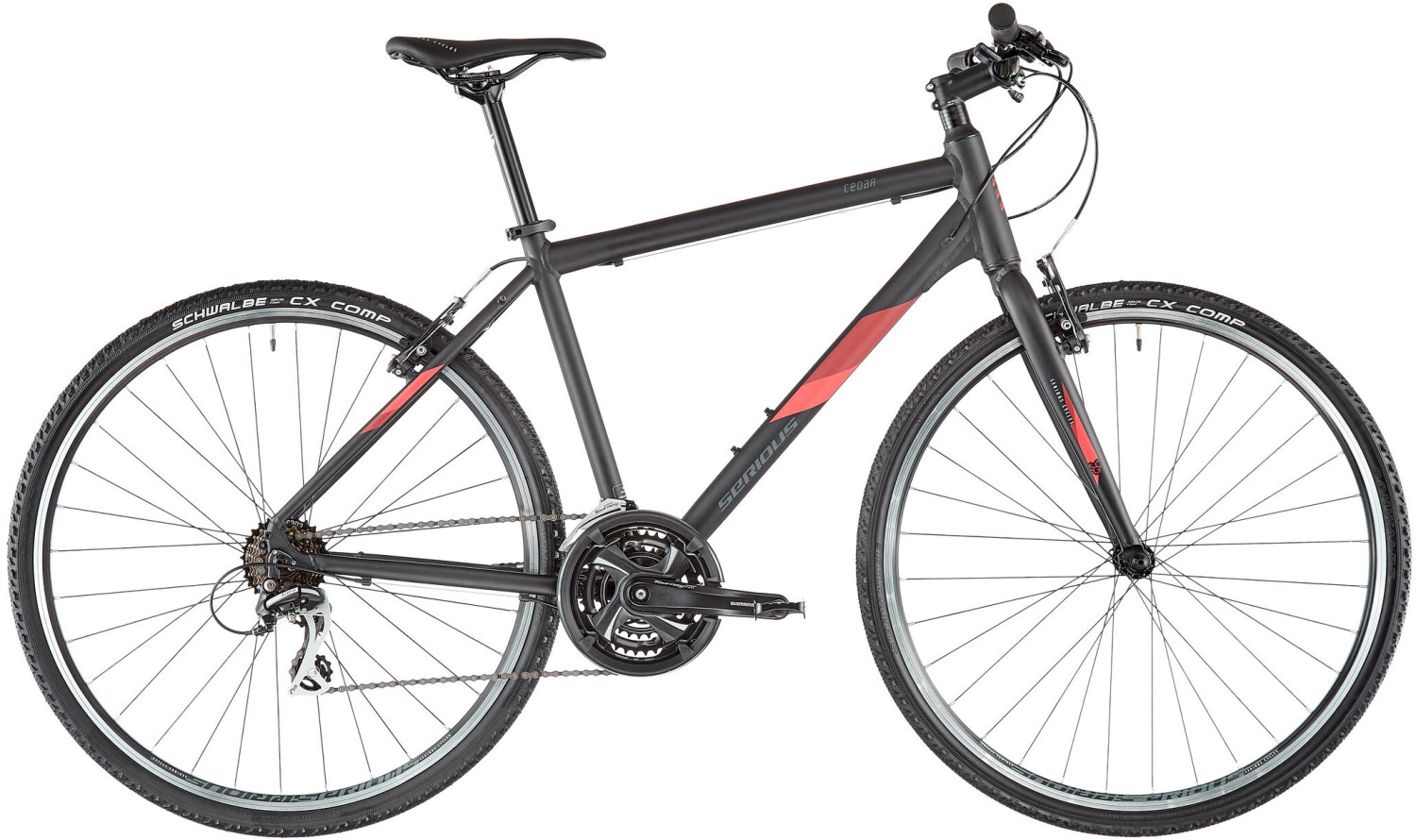 Serious Cedar Hybrid black/red (2020)