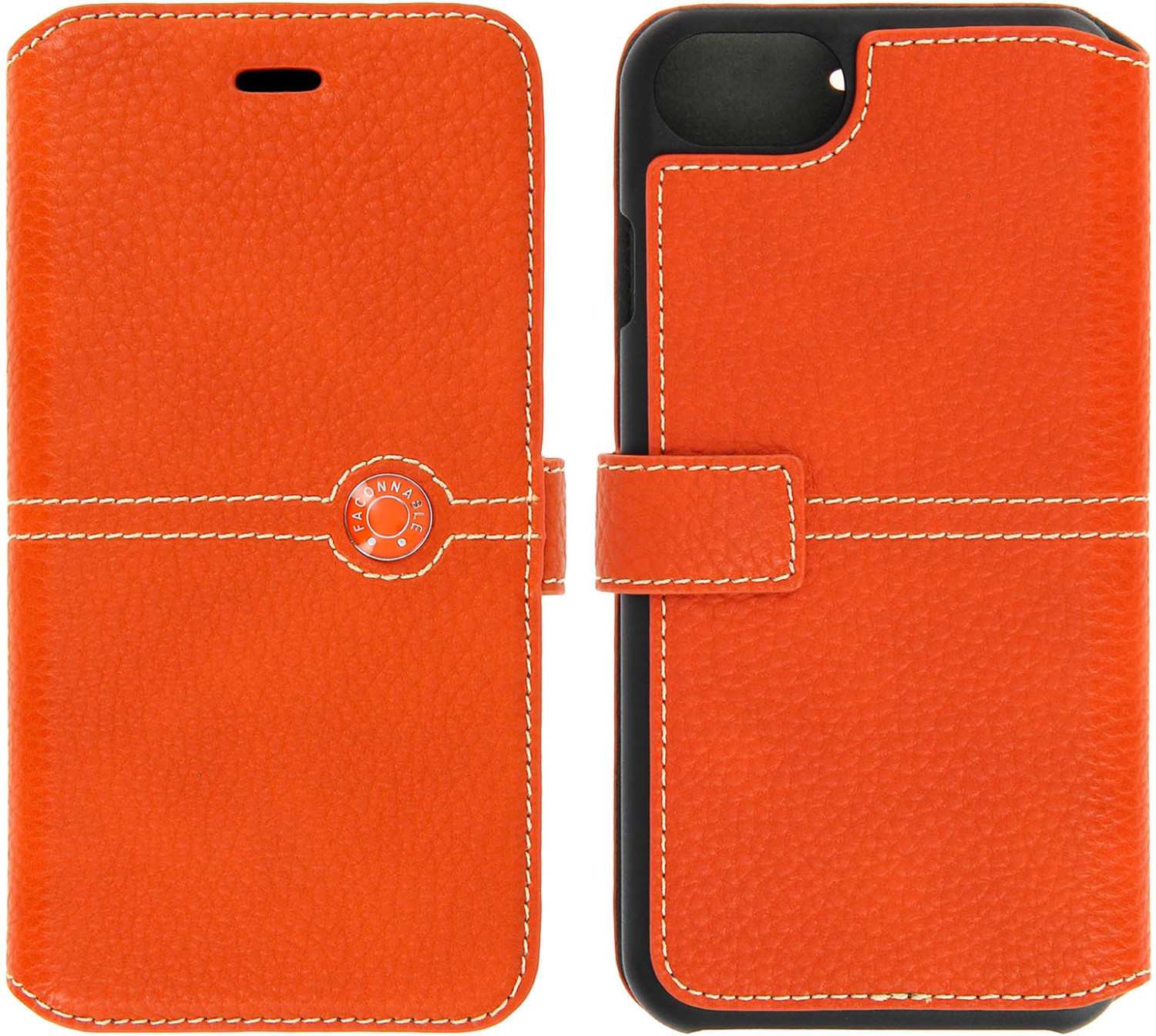 Façonnable Étui folio (iPhone 7) orange
