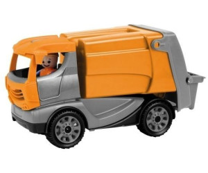 Figur Verzinkte Stahlachsen 25cm Müllauto Spielzeug LENA® Truckies Müllwagen 