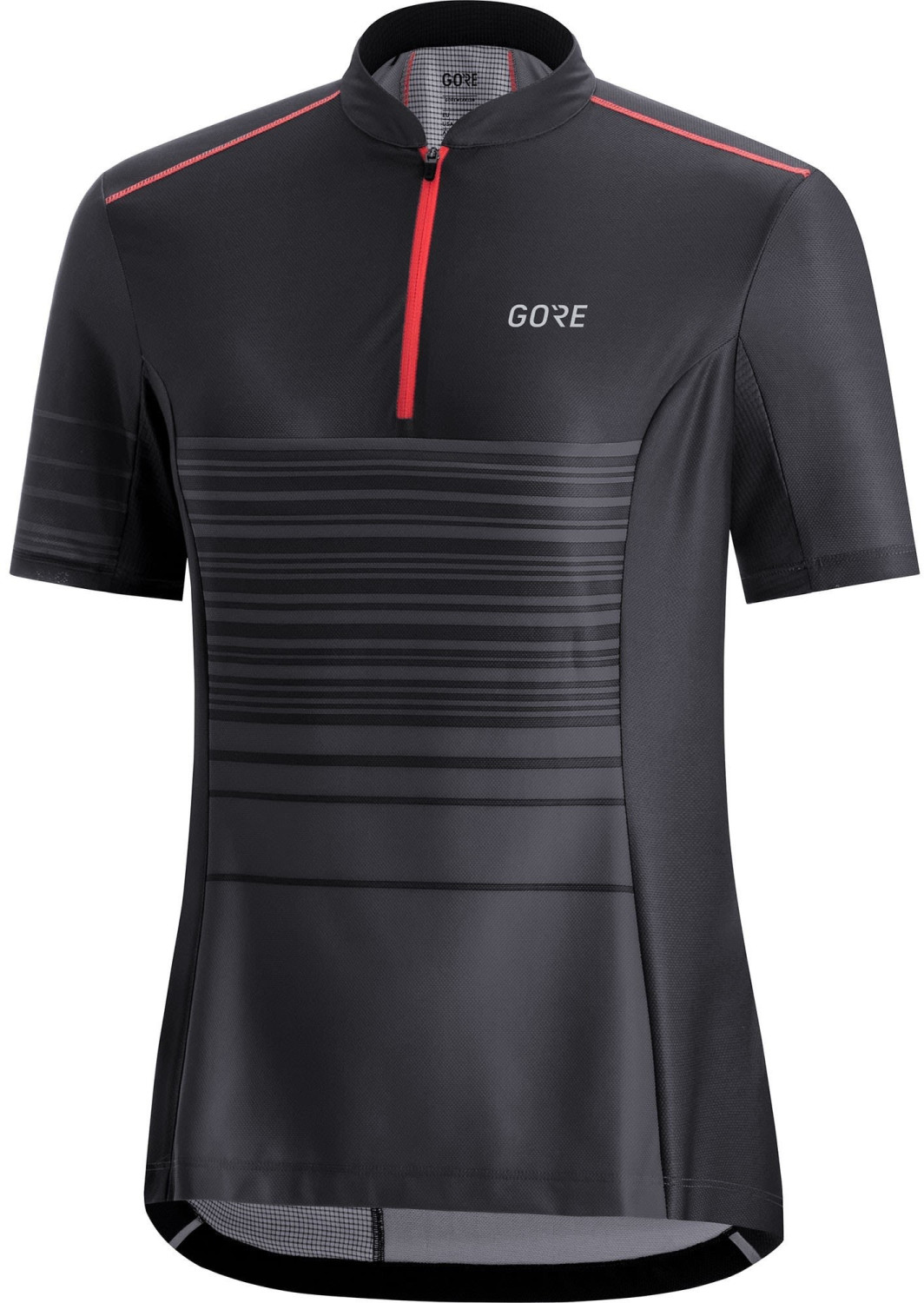 Gore WEAR C3 Women Striped Zip Jersey grey/black