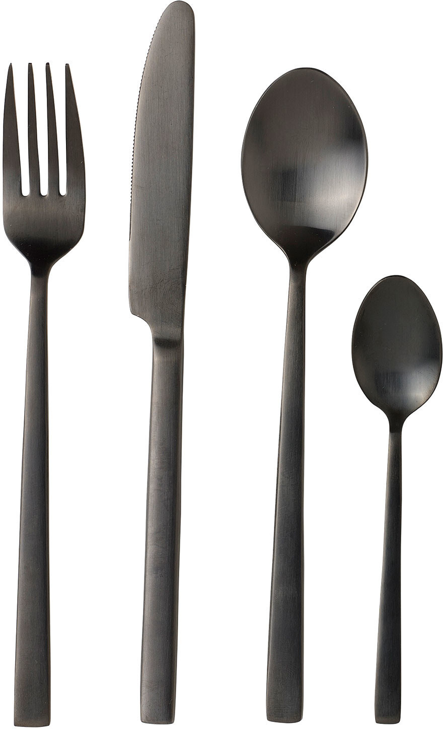 Bitz Cutlery Set 16 pcs black