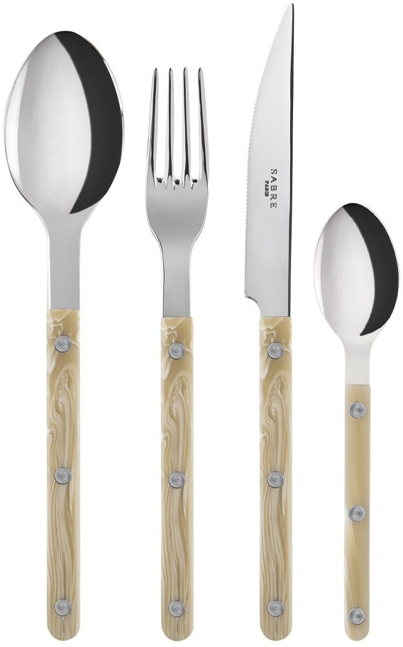 Sabre Paris Bistrot Cutlery Set 24 pcs Horn