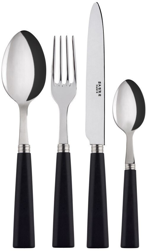 Sabre Paris naturee Cutlery Set 24 pcs Black Wood
