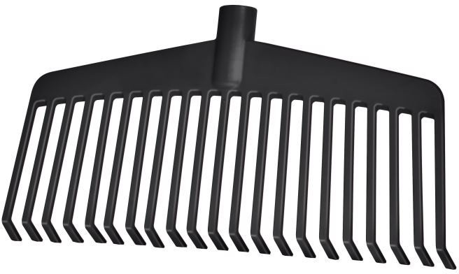Ideal Plastic leaf broom 380mm