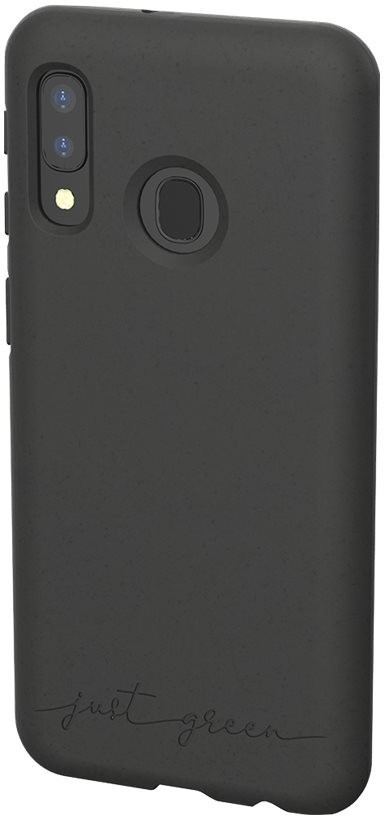 Just Green Coque Bio (Samsung Galaxy A20e) noir