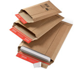– extra stark 500g/m² DIN B4 umschlag-discount – weiße Versandtaschen aus Karton mit Aufreißfaden für Dokumente DVDs & Co – 100 Stück selbstklebende Versandtaschen mit den Maßen 353x250 mm Bücher 