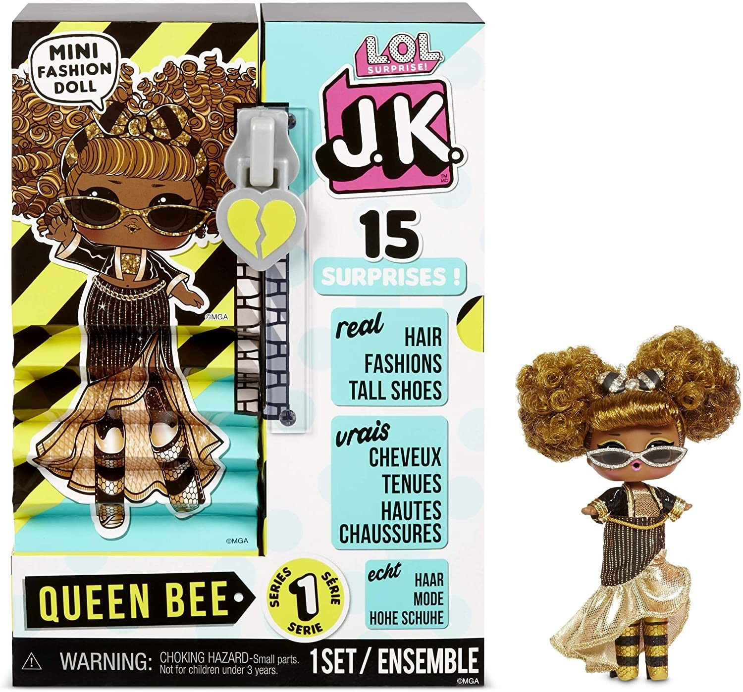 LOL Surprise L.O.L. Surprise! JK Mini Fashion Doll - Queen Bee