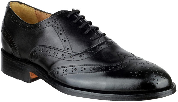 Amblers Ben Leather Brogue Shoes