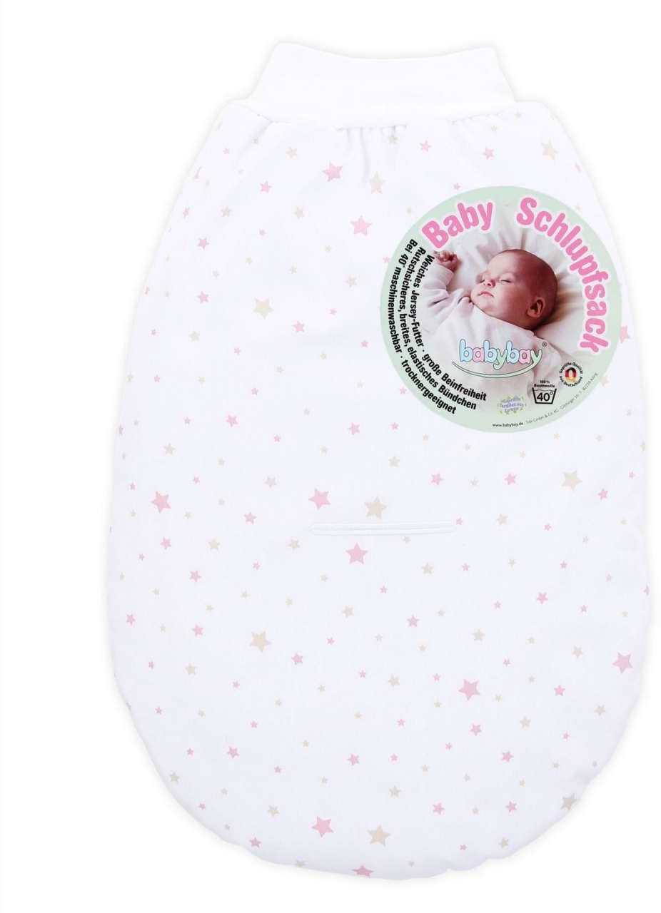 Babybay Sleeping Bag Stars Mix sand/berry