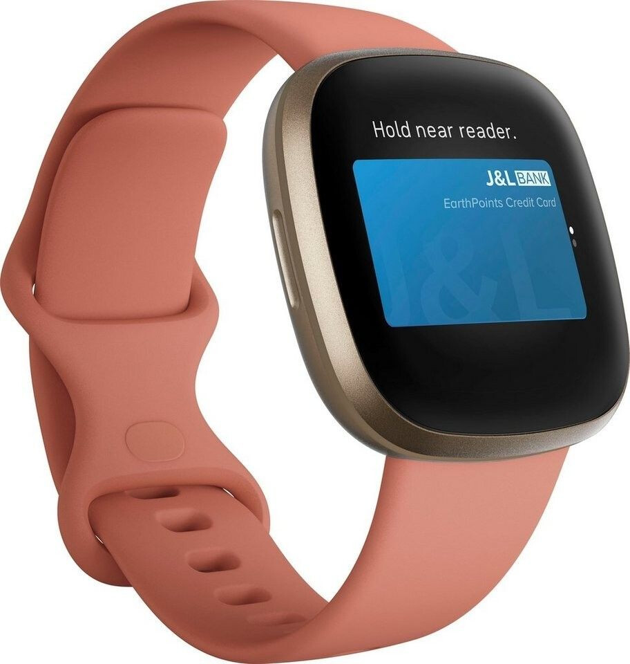 Fitbit versa sale 3 pink clay