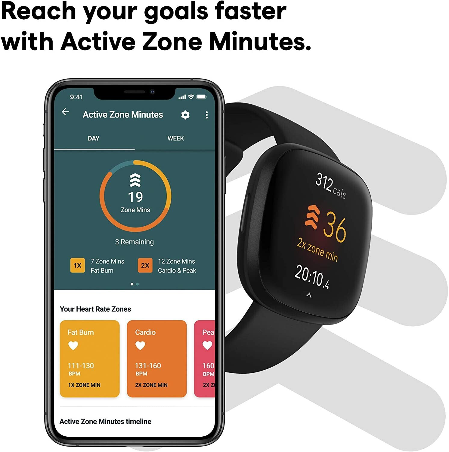 Fitbit versa 3 hotsell black