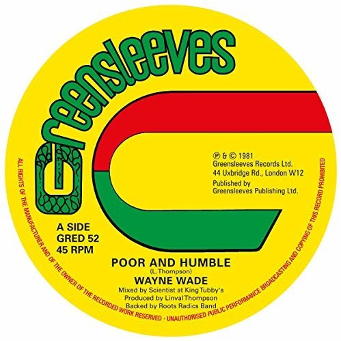 Wayne/Bunny Lie Lie Wade - Poor And Humble (Vinyl)