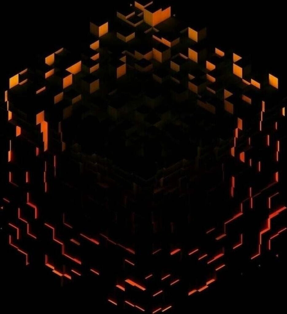 C418 - Minecraft Volume Beta (Red/Orange/Yellow Splatter) (Vinyl)