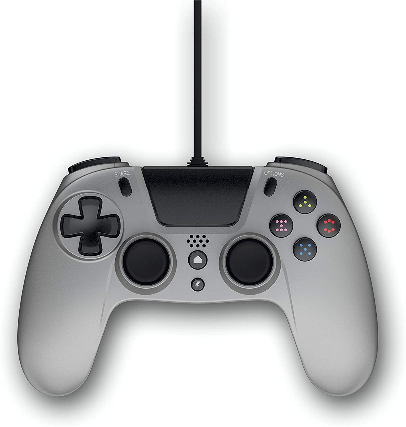 Gioteck VX-4 PS4 Manette Filaire Titanium