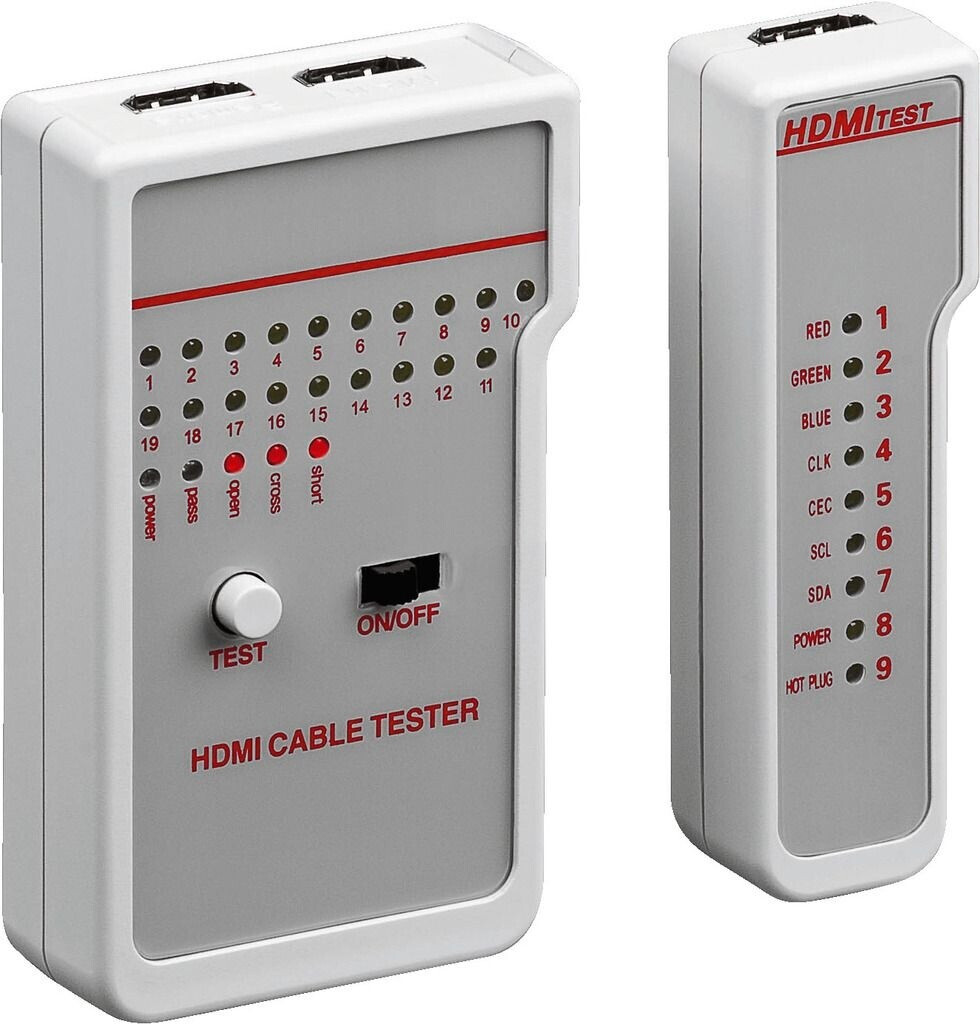 Goobay HD cable tester 31961 ab € 17,35 Preisvergleich bei idealo.at